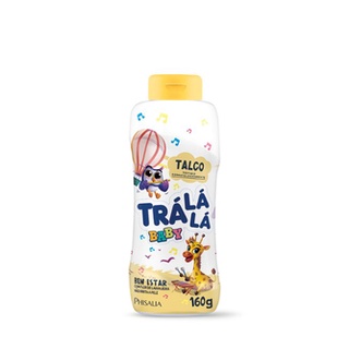 Talco Para Babês Tra Lá Lá Baby Bem Estar Flor 160g