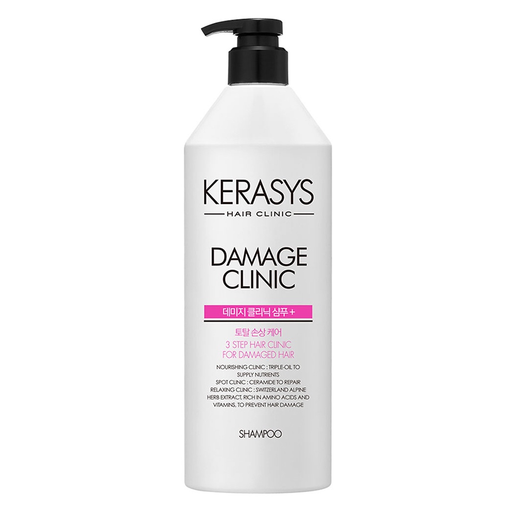 kerasys damage clinic shampoo 750ml em Oferta na Shopee