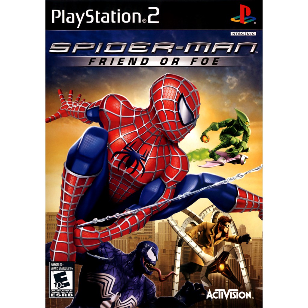 SpiderMan  Friend or Foe jogo playstation ps2