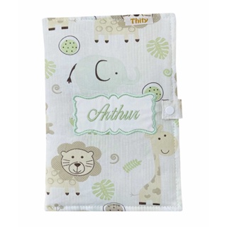Porta Documentos e Vacinação para Bebê capinhas personalizadas - pronta entrega em Oferta na Shopee