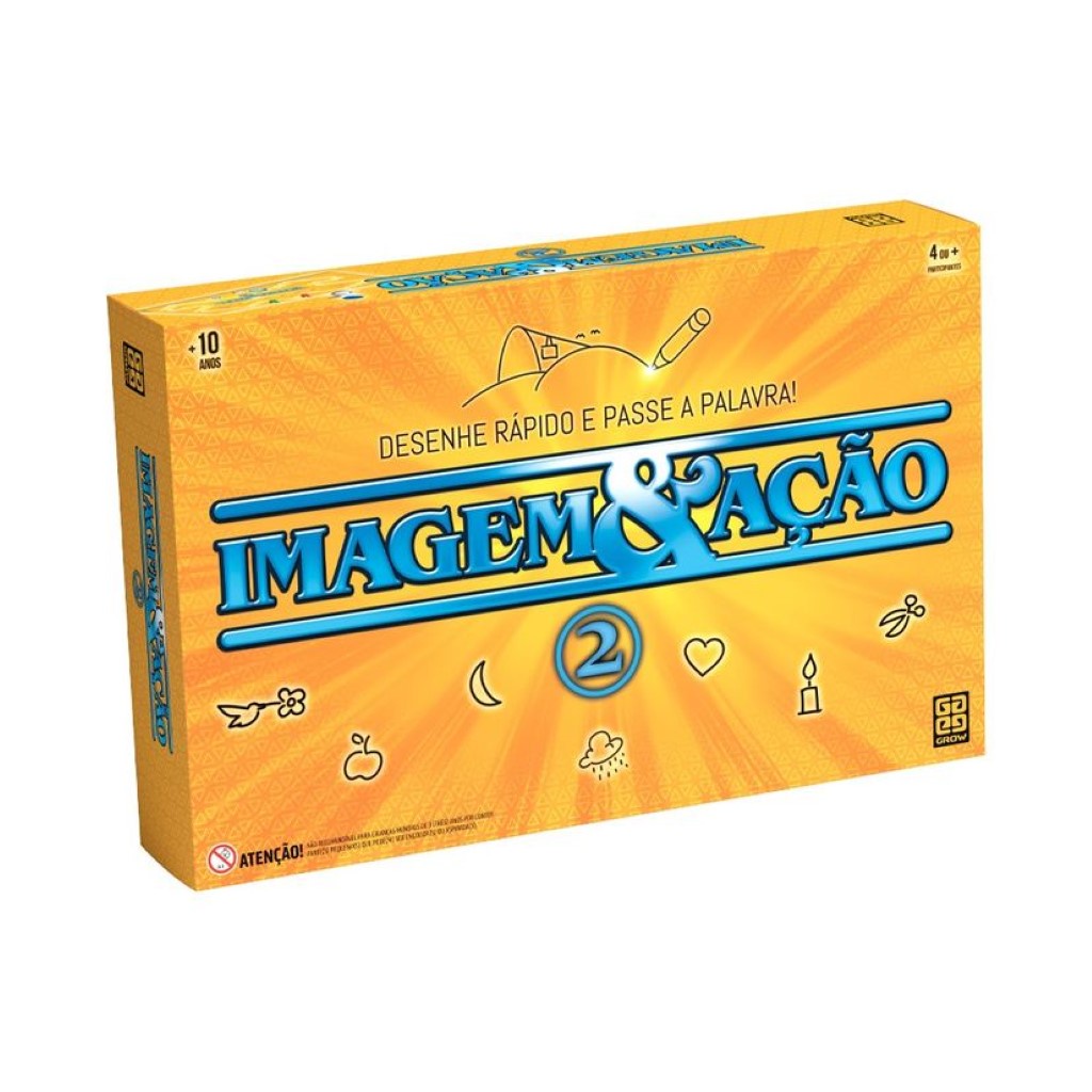 Jogo Imagem E Ação 2 01709 - Grow em Oferta na Shopee