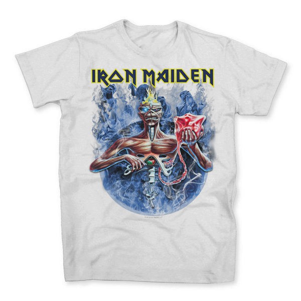 Camiseta Algodao Iron Maiden Rock and Roll Metal Pesado Consulado Grunge Punk Eddie Classico Musica Bandas Banda Nervous Nvs