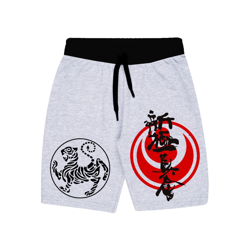 Bermuda Masculina de Moletom Estampada Por Sublimação Artes Marciais Karatê Caratê A75