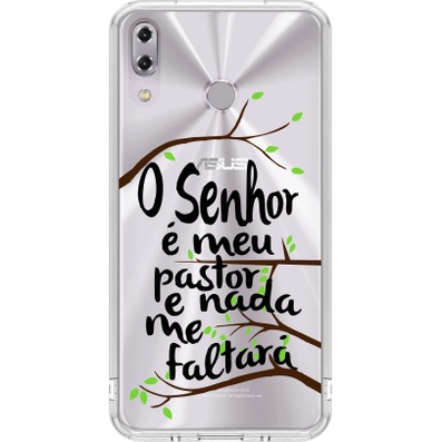 Capa de Celular Capinha Asus Zenfone 5 2018 Personalizada  - O Senhor é meu Pastor