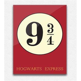 Quadro Decorativo - Plataforma 9 3/4 em Oferta na Shopee
