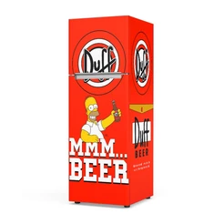 Adesivo Geladeira Envelopamento Duff Beer Homer Simpsons