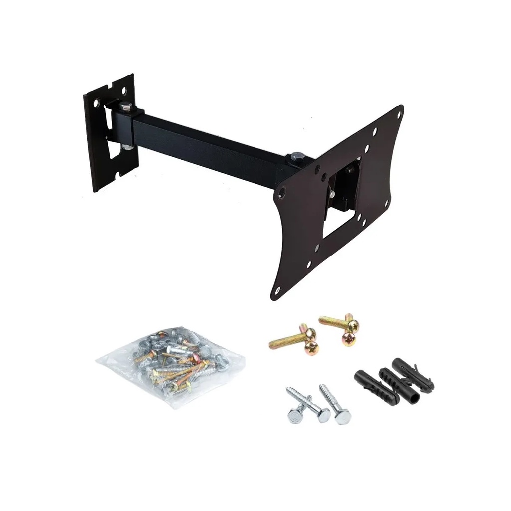 Suporte para Tv Articulado Tv Monitor Led Lcd Plasma 15 20 22 27 29 32 39 40 42 43 47 49 50 52 55 Polegadas Parede ou Painel