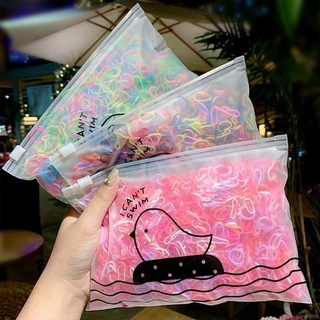 10000 Pcs/Set Meninas Cabeleireiras Fofas Anel De Cabelo