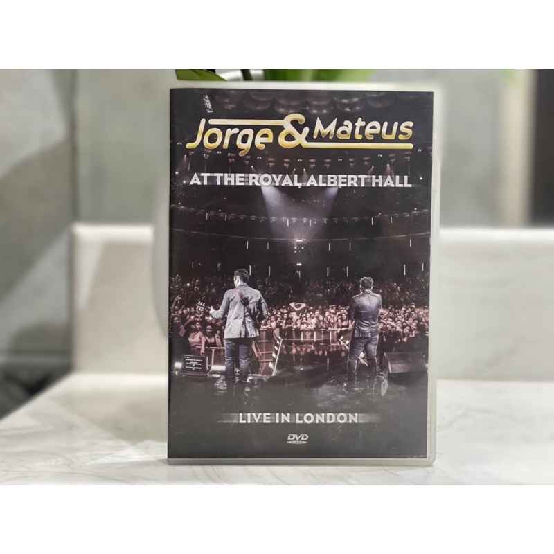 DVD “JORGE & MATEUS” At The Royal Albert Hall LIVE IN LONDON
