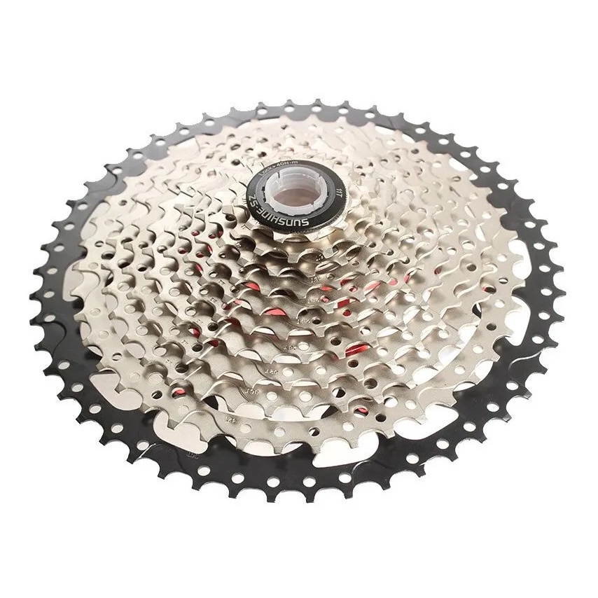 Cassete 10v 11/50 Sunshine Mtb Super Cog 50d 11x50d K7 1x10v