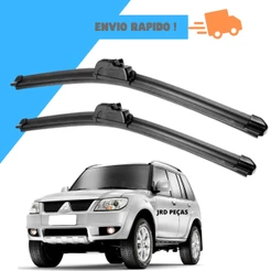 Par Palheta Limpador Parabrisa Dianteiro Pajero TR4 2002 2003 2004 2005 2006 2007 2008 2009