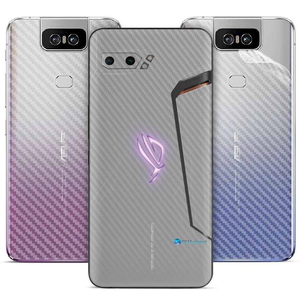 Pelicula Protetora Traseira Fibra De Carbono Skin Verso Anti Risco Asus ROG Phone II ZenFone 5 ZenFone 5 Selfie Pro Zenfone 5Z Zenfone 6 ZenFone Max (M1) ZenFone Max Plus (M1) ZenFone Max Plus (M2) ZenFone Max Pro (M1) Zenfone Max Shot