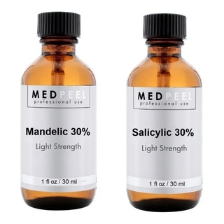 Combo Peeling 1 Mandélico 30% + 1 Salicílico 30%