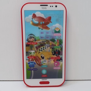Celular de brinquedo infantil com luz e som Touch
