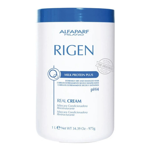 Máscara Rigen Real Cream 1kg - The Original Alfaparf