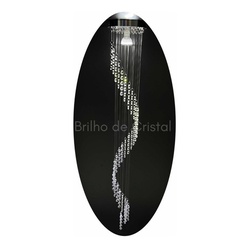 Lustre De Cristal Legítimo K9, Até 1,2 Metros