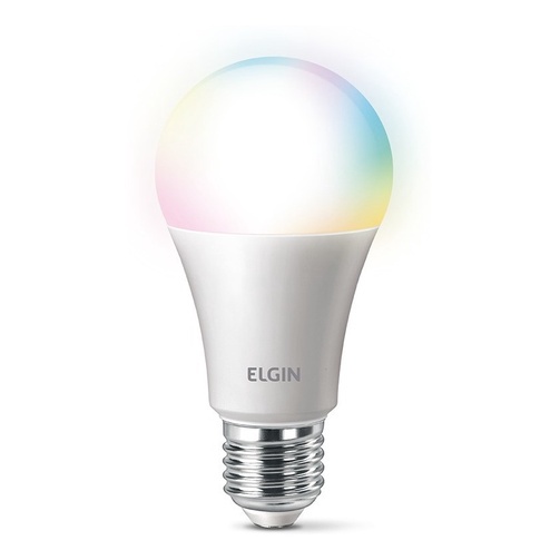 Lâmpada Inteligente Led Bulbo 10w Rgb Smart Color - Elgin