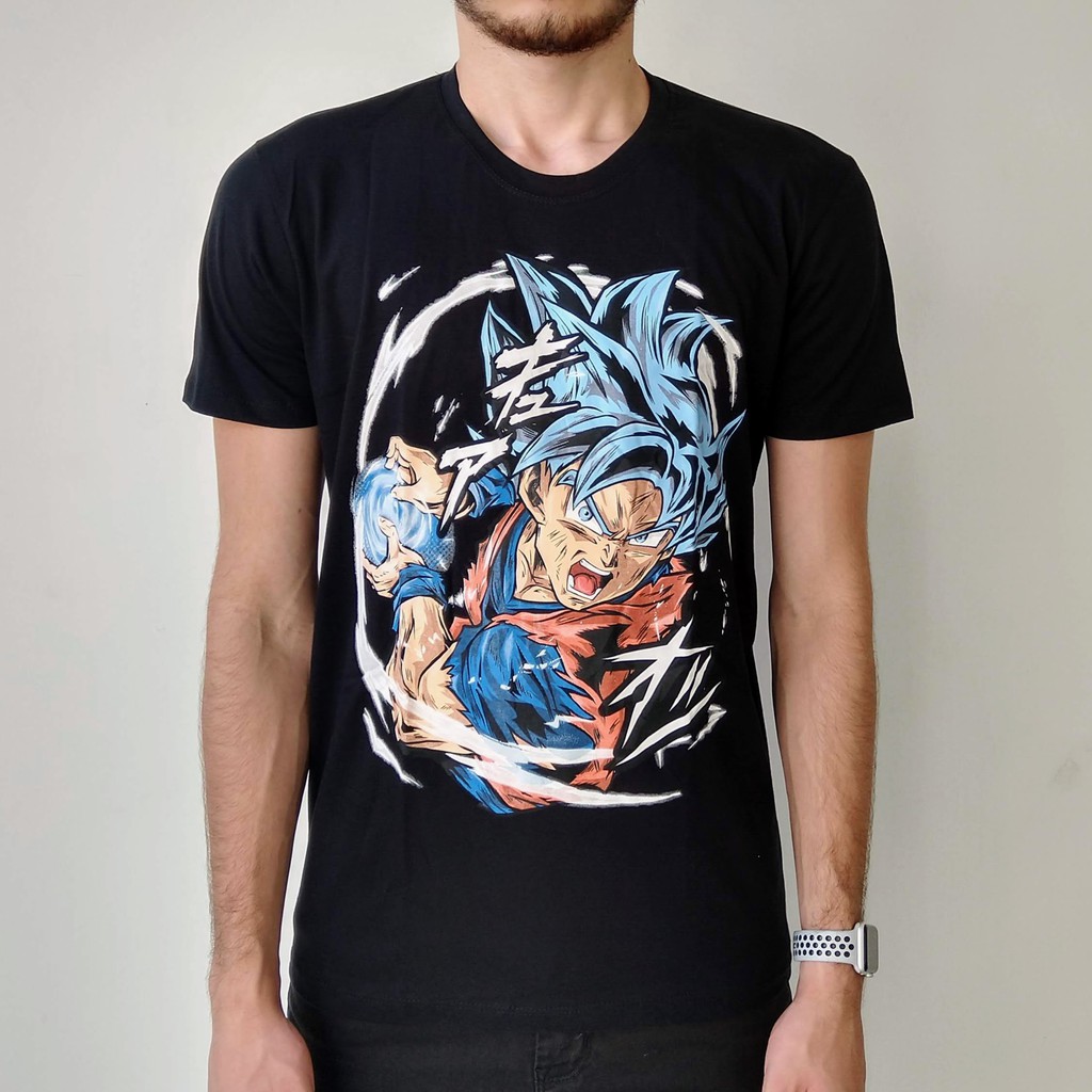 Camiseta Camisa Goku Dragon Ball Super Saiyajin Anime Otaku New Unissex