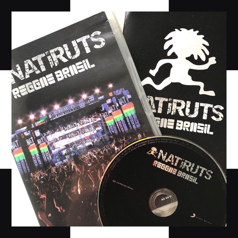 DVD NATIRUTS -  REGGAE BRASIL (Ivete Sangalo, Gilberto Gil, Saulo, Toni Garrido, Edu Ribeiro)