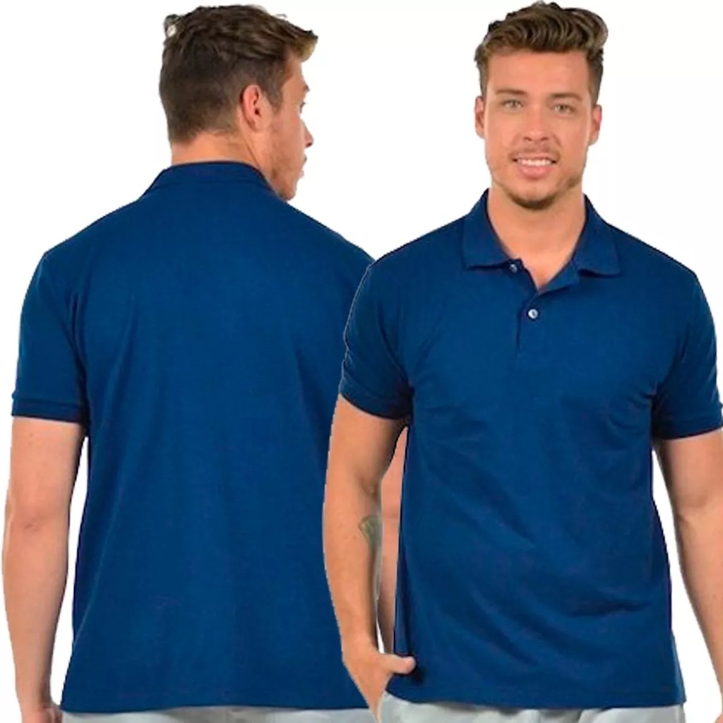 camisa polo lisa atacado brás