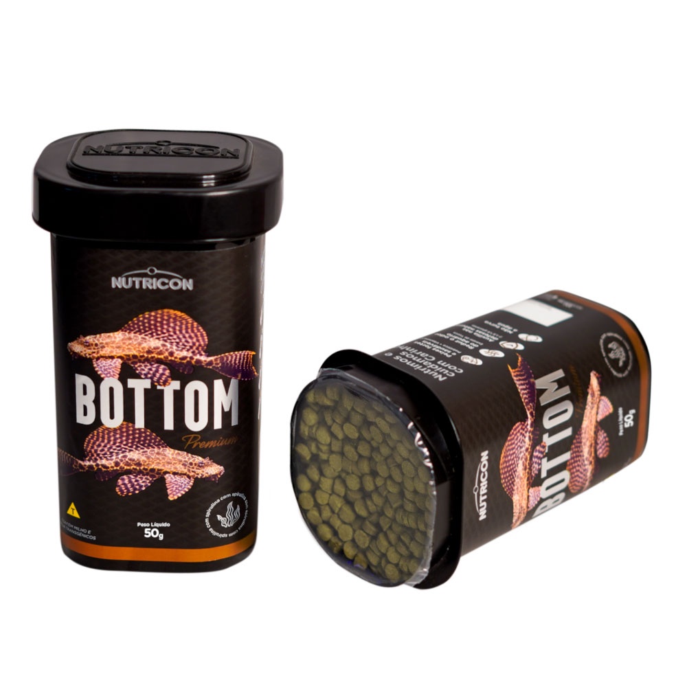 Ração Para Peixes Nutricon Bottom Vários Tamanhos