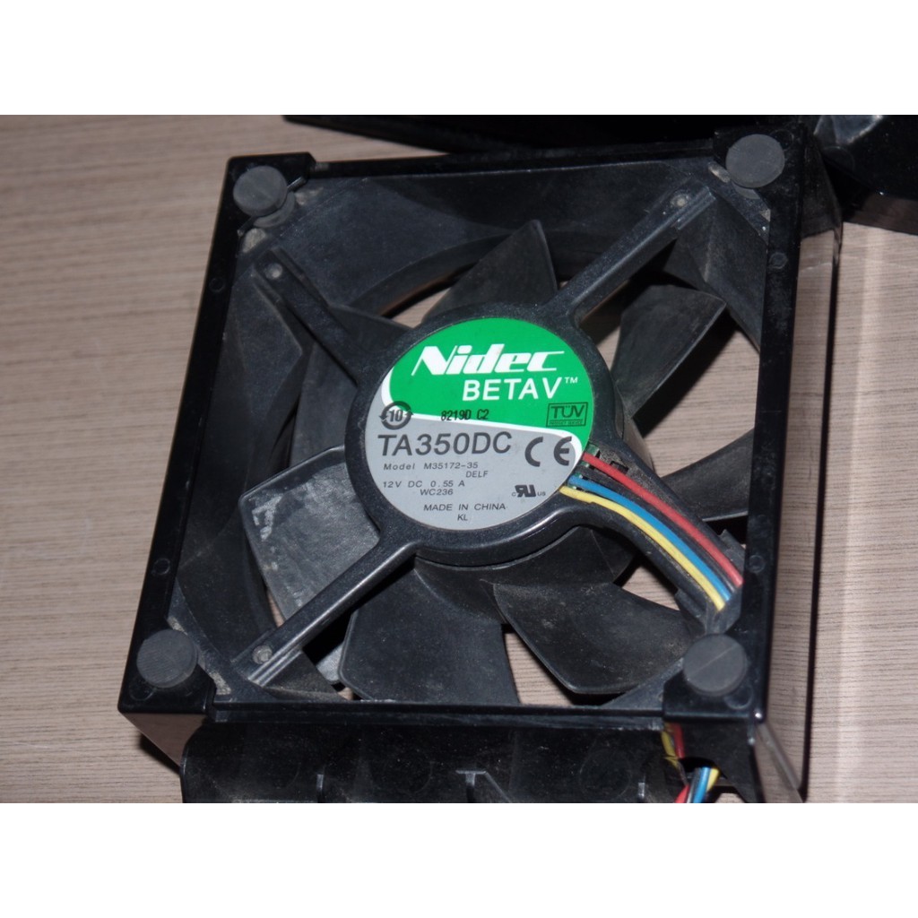 Fan 12v 0.55a 4000rpm Cooler 90 x 90 x 32 mm Perfil Alto Gabinete Industrial Rack Servidor Elevador Inversor Placa GPU Vídeo 92mm