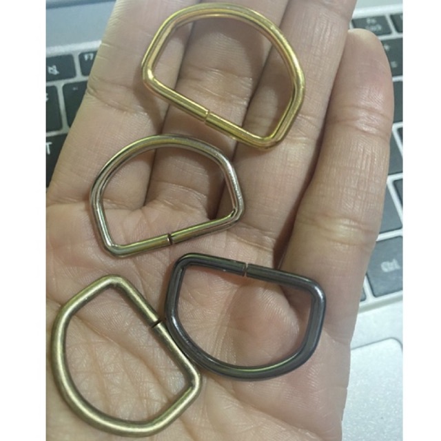Combo Meia Argola 3cm de largura Para Alça de Bolsa