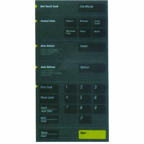 Membrana Microondas Samsung Mw 8630 Cinza