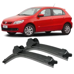 Kit de Palhetas Limpador de Para Brisa Volkswagen Gol G5, G6