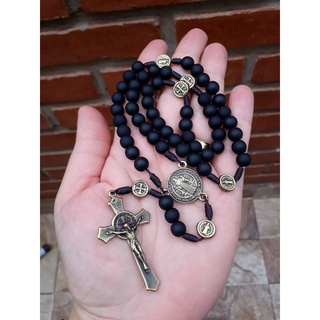 Terço de São Bento cor Preto em Oferta na Shopee