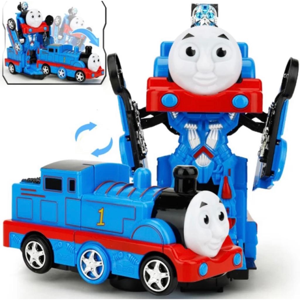 Trenzinho Thomas Musical Se Transforma em Robô brinquedos Infantil Com Som e Luzes Envio Rápido!