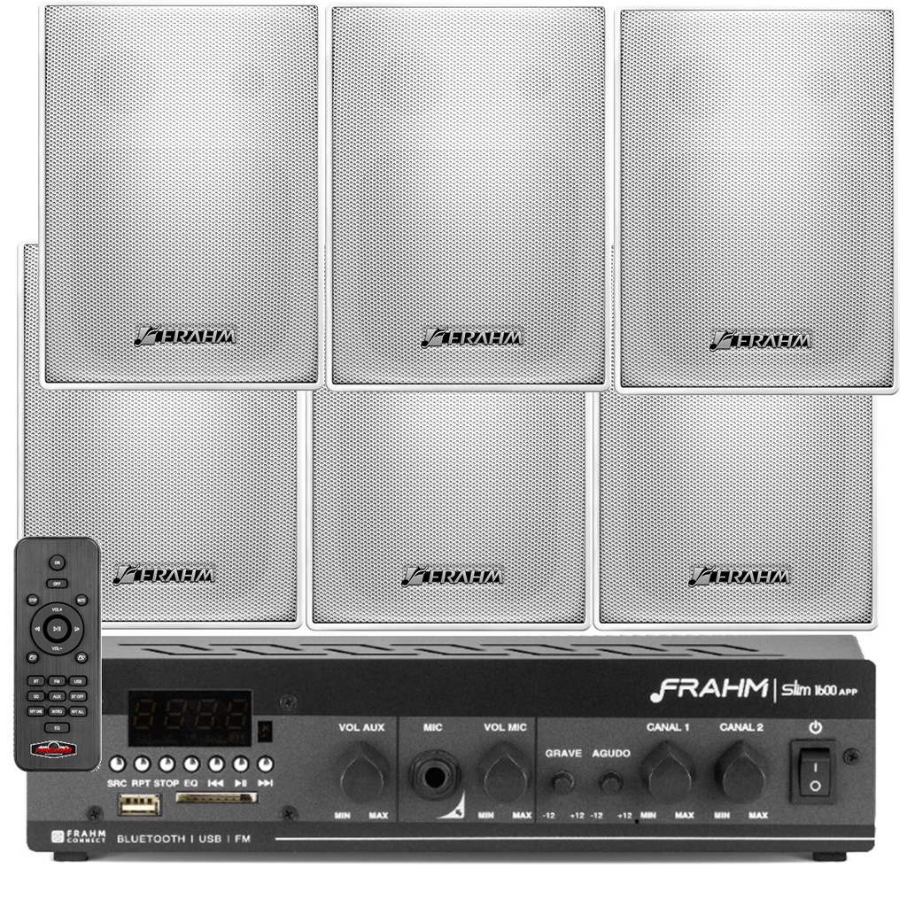 Caixa de Som Ambiente Frahm: Onde Comprar | BuscaProdutos