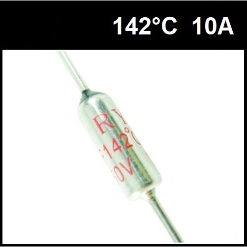 1 Fusível Térmico 10A TF142°C 142°C 142C 142 Graus 250V