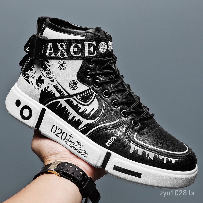 nk 2022 novos tênis de anime de grande venda e muito sucesso Luffy Sauron Sapatos casuais Tênis esportivos