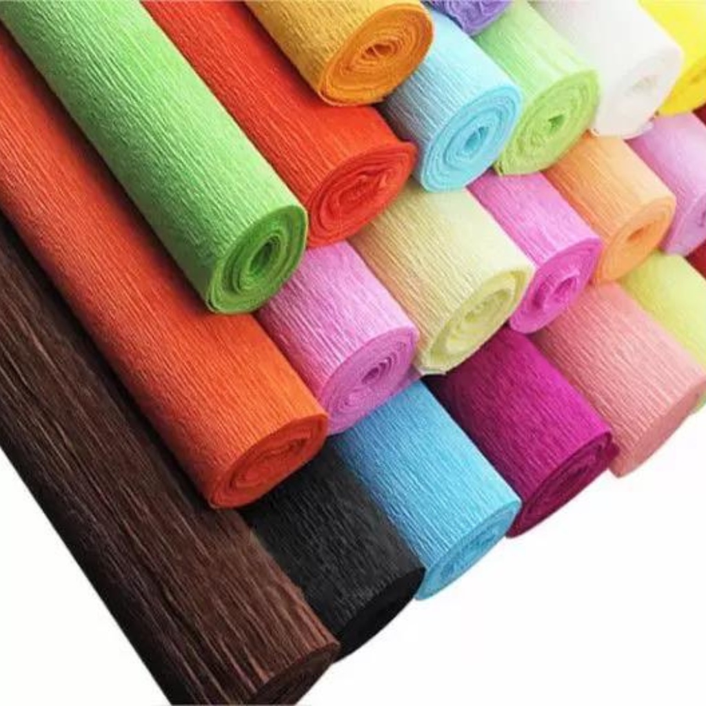 Rolo De Papel Crepom Italiano 140g Cartotecnica Rossi 50cm X 25m Shopee Brasil 3502