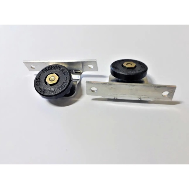Roldana Box Acrílico / Portinhas Com Cavalete 2 Peças