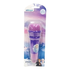 Microfone Brinquedo Infantil Com Eco Frozen Menina Divertido