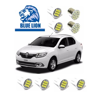kit de lampada led Renault Logan super branca t10 carro automotivo