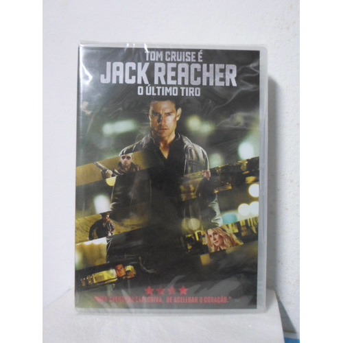 Dvd Jack Reacher - O Ultimo Tiro - Original - Tom Cruise