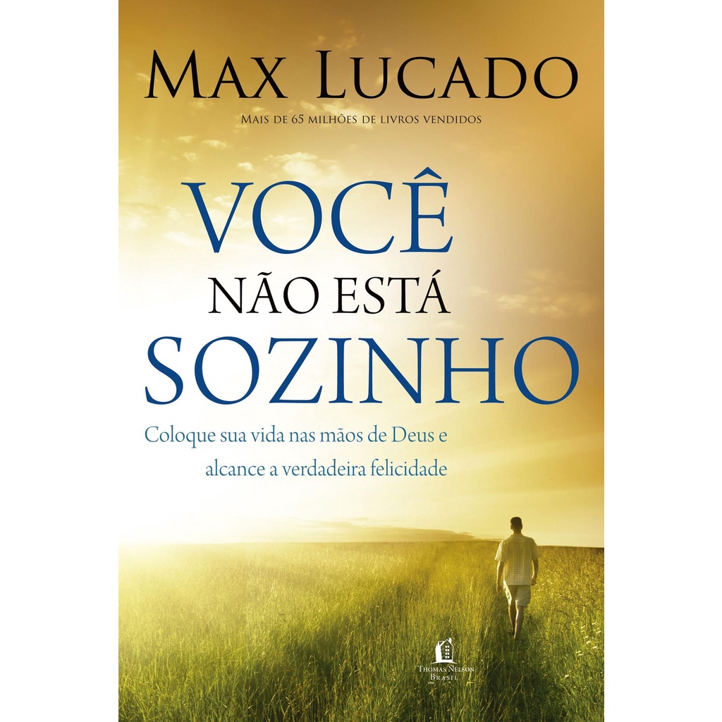 Você não está sozinho | Max Lucado em Oferta na Shopee
