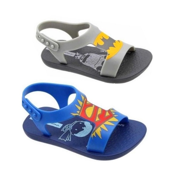 Chinelo infantil masculino super Man Ipanema baby super homem batman  primeiros passos