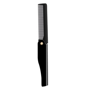 Pente De Cabelo Masculino Barba De Bigode De Viagem Com Grampo Dobrável Feito À Mão