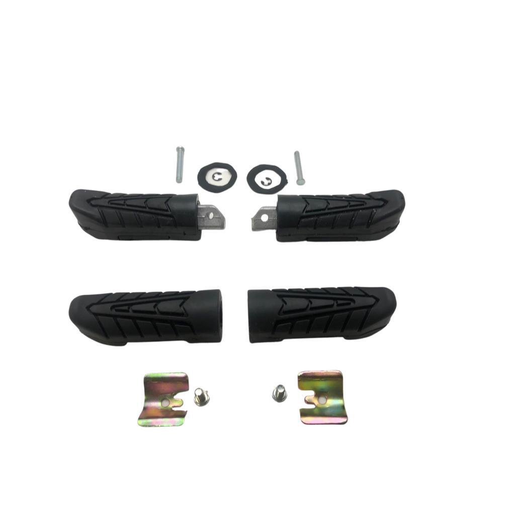 Kit Pedaleira Traseira + Borracha Estribo Titan 160/Start/150 2015 em Oferta na Shopee