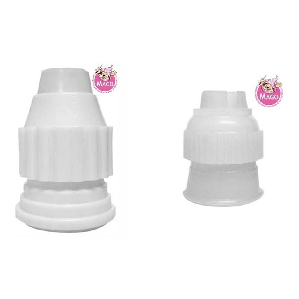 Kit Adaptador Para Bicos Grandes Pequenos Mago C/3un em Oferta na Shopee