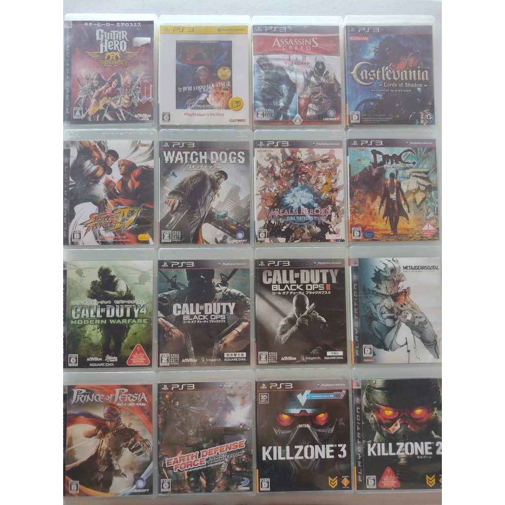 Jogos Ps3 Originais Mídia Física Japoneses - Game Seminovo Playstation 3 JP