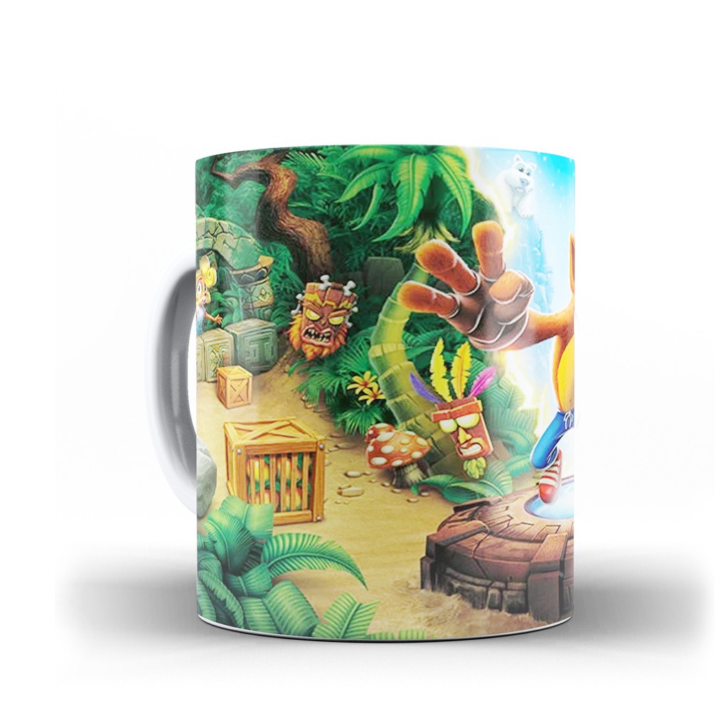 Caneca jogo crash games gamer
