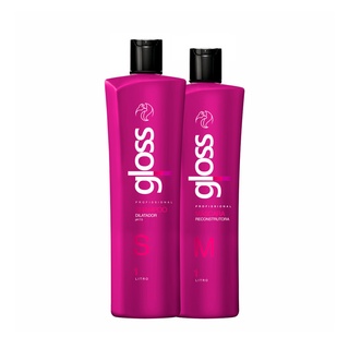 Escova Progressiva Fox Gloss Original Kit Com 2 Unidades