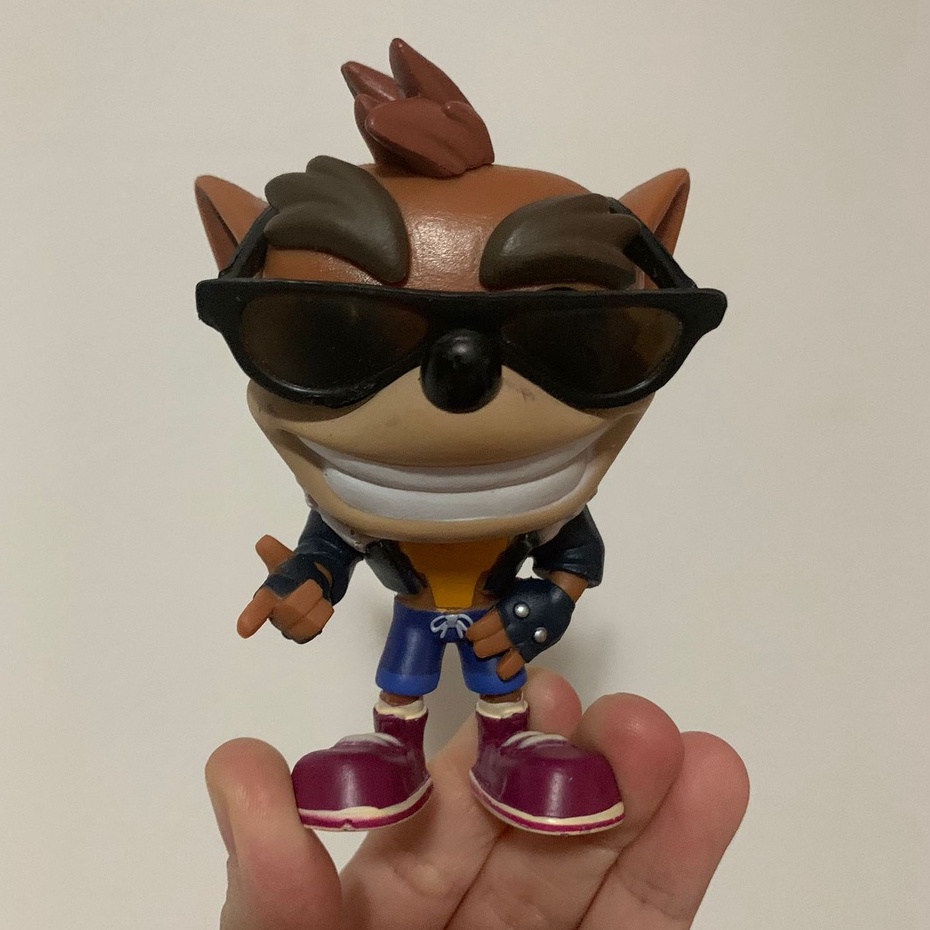 Funko Pop Crash Bandicoot Biker Outfit 275 - Exclusivo Hot topic (loose /  sem caixa) | Shopee Brasil