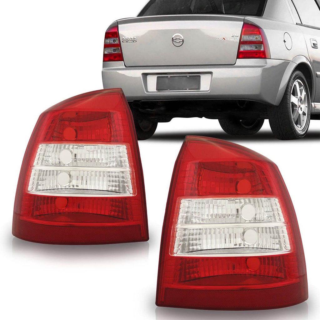 Lanterna Astra Sedan 99 2000 2001 2002 Bicolor