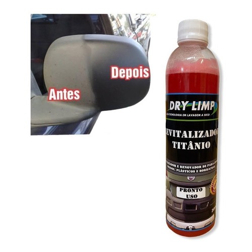 Revitalizador Titanio De Plásticos Para-choque Tubo De 300ml